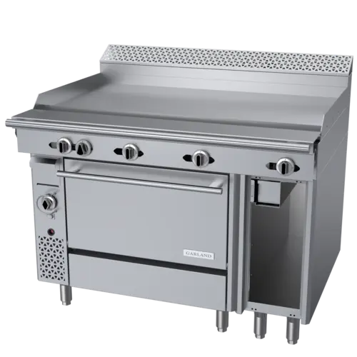 Garland C48-1C 48" Gas Range w/ Griddle, Convection Oven & Storage Base, Natural Gas