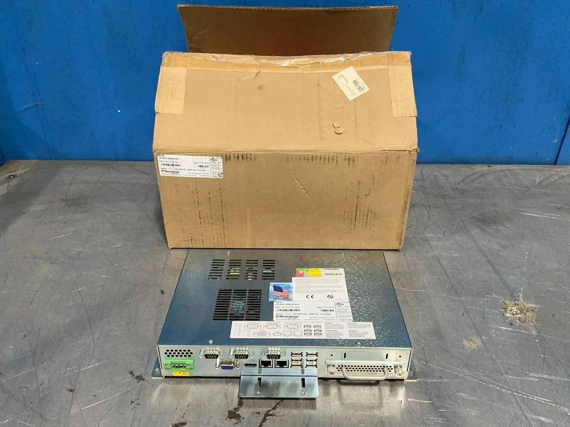Used NEMATRON NPC37410UA00 / NPC300I74GBHDW7U Automation Control (HMI) Ohio US | HGR 24 #1321544