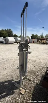 Used Eaton DCF-1600 Disc Cleaning Filter – 316 Stainless Steel Self-Cleaning Industrial Filtration System