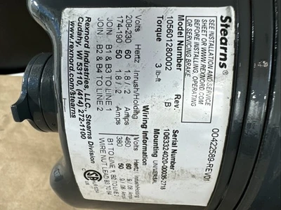 NEW Stearns 5K49UN8110E