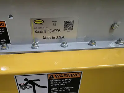 Used 2020 HYTROL ROLLER BED BELT CONVEYOR Belt Conveyors Wisconsin US | Packer City Sales #1321567