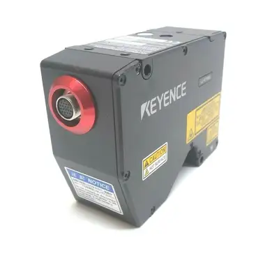 USED KEYENCE HIGH-SPEED 2D LASER PROFILER SENSOR HEAD, DIFFUSE REFLECTION