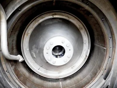 Krauss-Maffei SZ 70-1 pusher centrifuge, 316SS.
