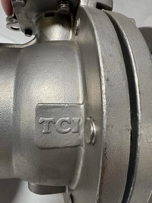 TCI 3-150 CF8M 3" stainless Steel Ball Valve TC 5000 Fire Safe