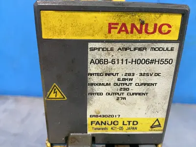 Used FANUC A06B6111H006#H550 Spindle Drives Ohio US | HGR 24 #1335290