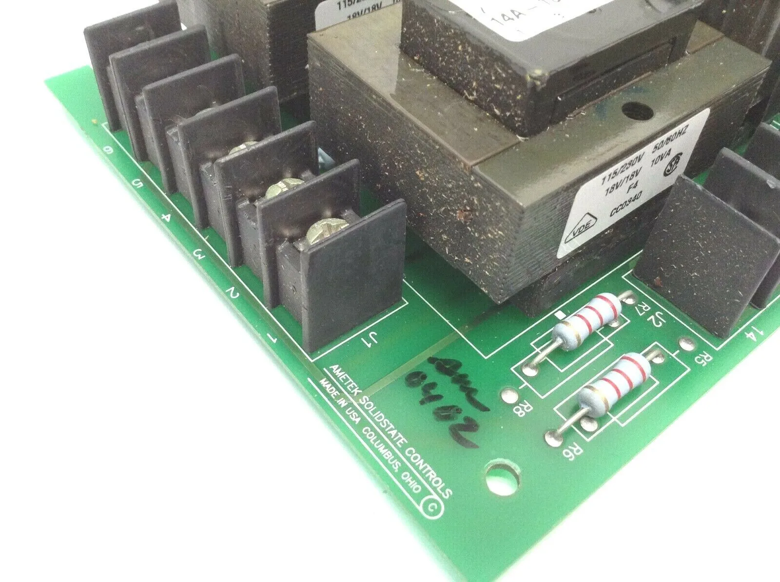 USED AMETEK REV. B CIRCUIT BOARD