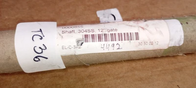 NEW FLEXICON OR KTRON Flexicon Shaft 304SS 12" GATE