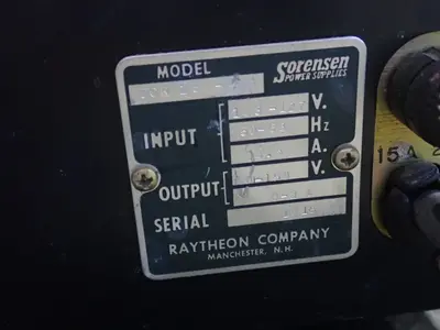 USED SORENSEN DCR 1503B