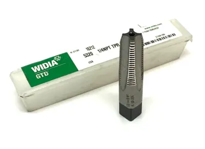 16212 | Widia GTD  Taper Pipe Tap 1/4"-18 NPT 4-Flutes 5320 - New Other