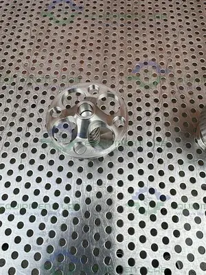 USED PICK HEATERS STAINLESS STEEL CHECK VALVE W/ 1.5" SANITARY FITTING