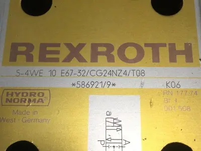 USED REXROTH 54WE10E6732/CG24NZ4T08