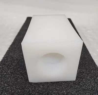 TEFLON SPACER 3" X 3" X 5"