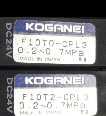 Used KOGANEI F10M7AJ Valves/Fittings Michigan US | Ideal Machinery #593146