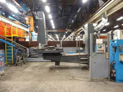 USED CLOOS ROMAT 360 32TM HIGH DIMENSION AUTO WELDING