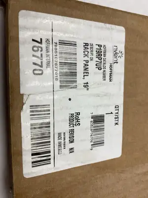 USED HOFFMAN 19" RACK PANEL