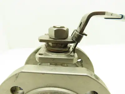 Trans-Valve 305B 3" Flanged Manual 316SS Stainless Ball Valve ANSI 150