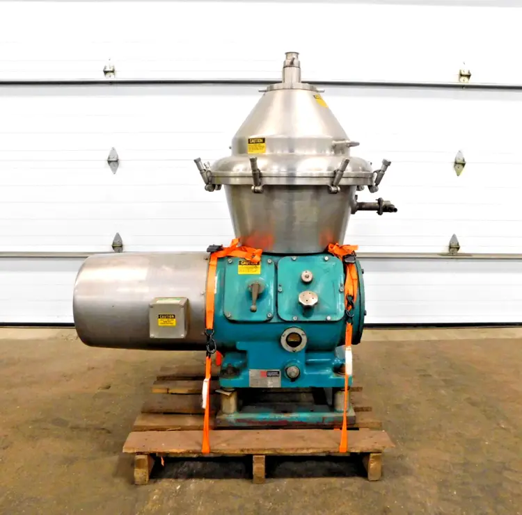 Used Alfa Laval NA Disc Stack Centrifuges Ohio US | Equipment Recovery Corp. #1331844