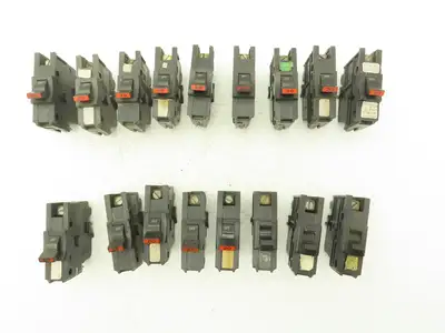 Federal Pacific Circuit Breaker 20 Amp Single Pole 120/240V Lot of 17