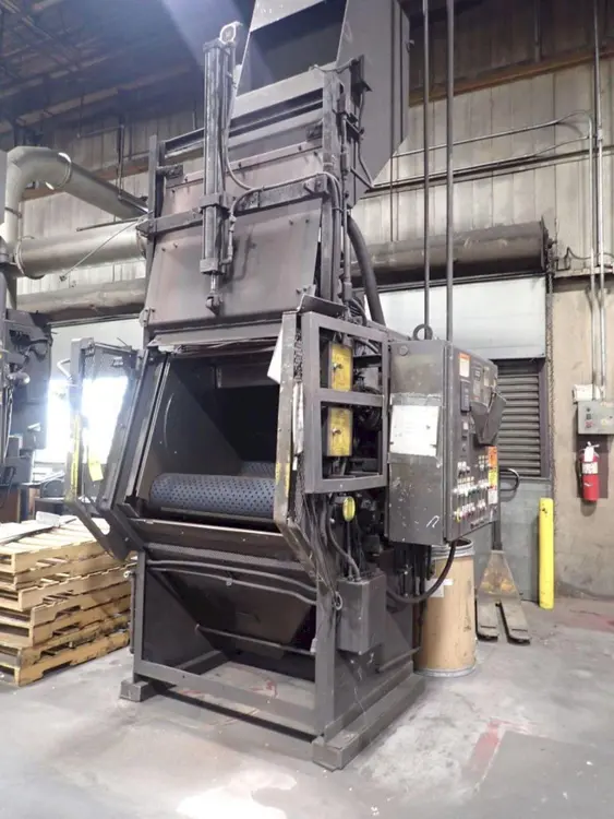 Used US FILTER WTB-6.0 Shot Blast Cleaning (Peening / Airless) Ohio US | Yoder Brothers machinery #328937