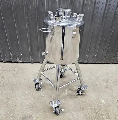 Used 20 Gallon Tank (Vessel), 316L Stainless Steel, Full Vacuum