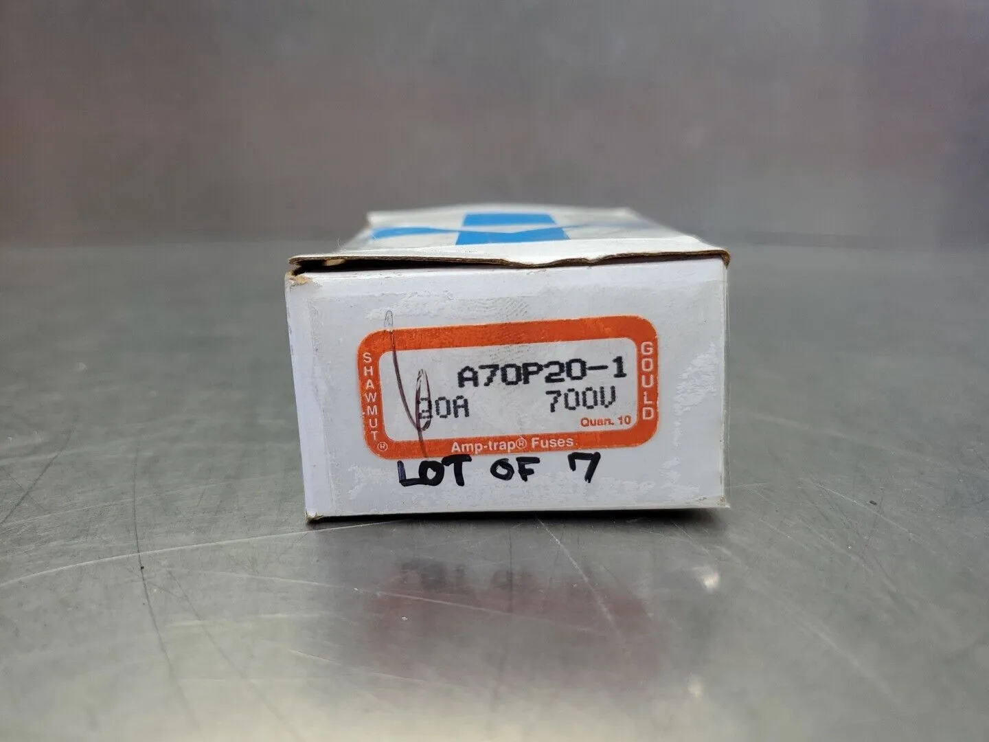GOULD SHAWMUT AMPTRAP A70P20-1 FUSE, 20A 700V, Lot of 7. 4C-38