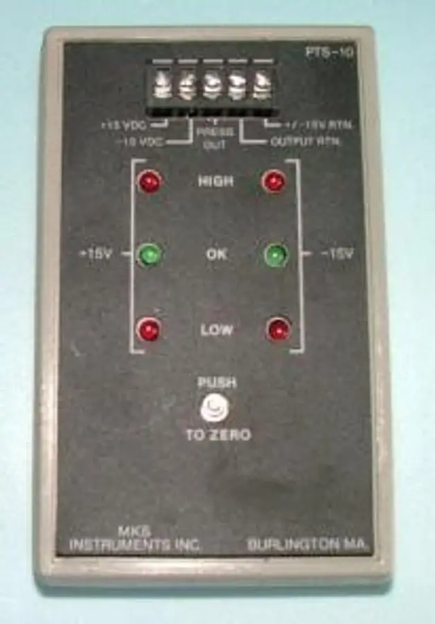 QTY. 1. MKS INSTRUMENTS INC PTS-10 UNIT: TRANSD SI...
