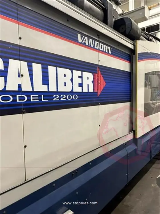 Used 2001 VAN DORN 2200CC12300 Injection Molding Machines Ohio US | Stopol Equipment Sales LLC #1419061