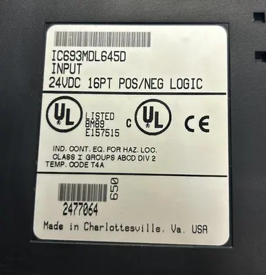 USED GE FANUC IC693MDL645D
