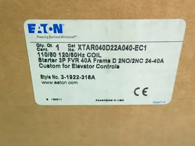 NEW EATON XTAR040D22A040EC1