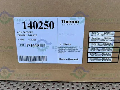 NEW BOX OF 6 - THERMO 140250 CELL FACTORY EASY FILL 2 TRAYS