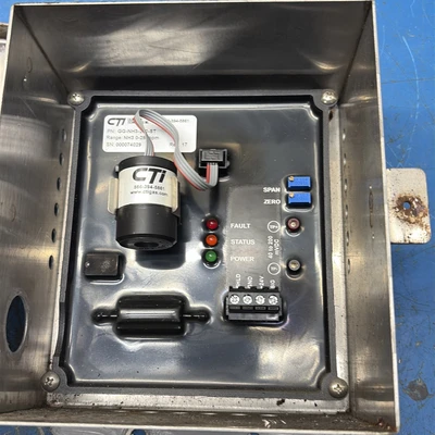 Used CTI GG-NH3-250-ST Gas Analyzers / Detectors Indiana US | J&J Industrial Supply #1455763