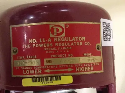 USED POWERS REGULATOR CO E5A
