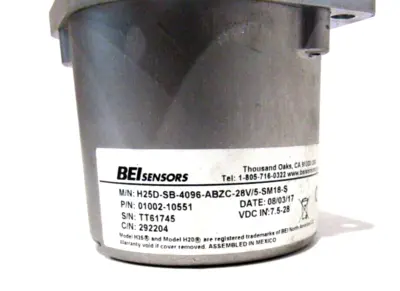 NEW BEI SENSORS H25D-SB-4096-ABZC-28V/5-SM18-S ENCODER H25DSB4096ABZC28V5SM18S