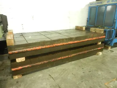 USED CNC SCHARMANN TURNTABLE 3500 X 1650 MM