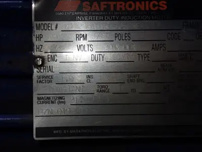 9 STAND YODER ROLLFORMER BASE WITH ELECTRICS / MAGNETEK GPD-515 DRIVE: STOCK #23428