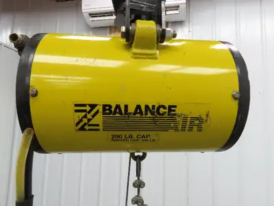Ingersoll Zimmerman BA020120 Pneumatic Air Balancer 6' Travel 400Lb Swivel Mount