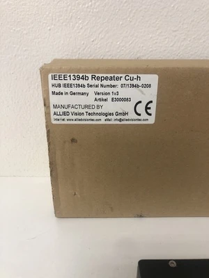 NEW Allied Vision Technology 07/1394b-0208
