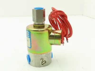 Honeywell Skinner V5L19300CTB Solenoid Valve 3-Way NC 120V 100 PSI 1/4" NPT