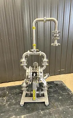 Used Wilden Saniflo Diaphragm Pump, 1.5" X 1.5''