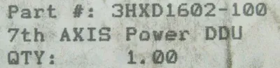 NEW ABB 3HXD1602-100/0 POWER/SIGNAL CABLE 3HXD16021000 3HXD1602-100
