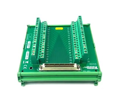 USED NATIONAL INSTRUMENTS 68-PIN FEMALE SCSI TO 68-PIN SCREW TERMINAL BOARD