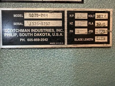 2007 SCOTCHMAN D070/110-24M Ironworkers | GMT (10)