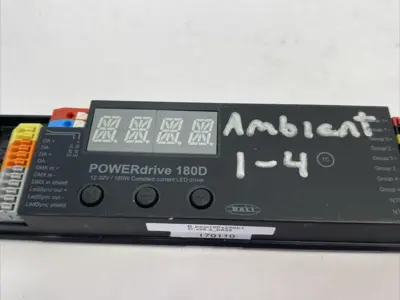 Used ELDOLED POWERDRIVE 180D CONSTANT-CURRENT DMX LED DRIVER MISSING STRAIN RE DC Power Supplies Michigan US | Maverick Industrial Sales #1090173