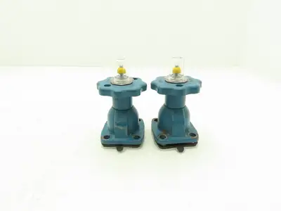 ITT Dia-Flo 1" Valve Operator Bonnet Handwheel w/Diaphragm  Lot of 2