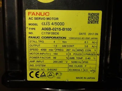 USED 2017 FANUC A06B0215B100