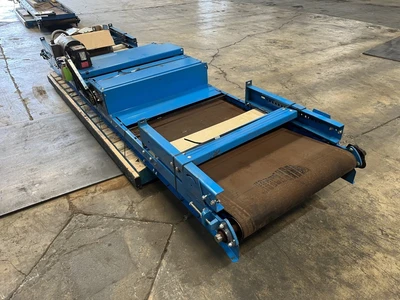 141"L x 30"W Belt, New London Horizontal Conveyor, Model 200-30-120, New in 2017