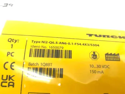 NEW TURCK INDUCTIVE PROXIMITY SENSOR 1650079