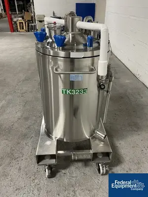 USED Precision 125 Liter Integrated Biosystems Cryovessel, 316L S/S, 50/65#