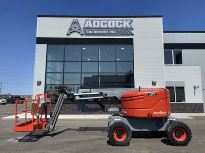Used 2014 SKYJACK SJ46 AJ ARTICULATING BOOM LIFT Articulating Boom Lifts Alberta CA | Adcock Equipment #1418162