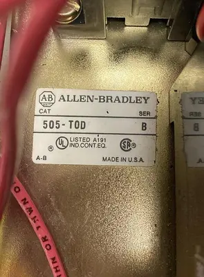 Used ALLEN-BRADLEY 505-T0D Starters | Surplus Asset Holdings #1204649